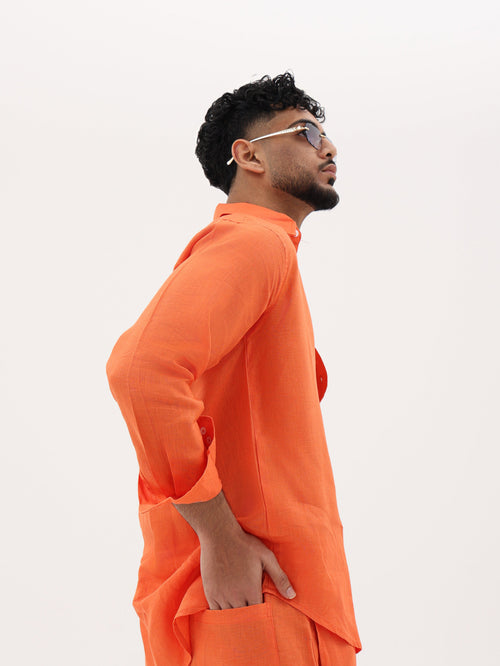 Pure Linen Long-Sleeve