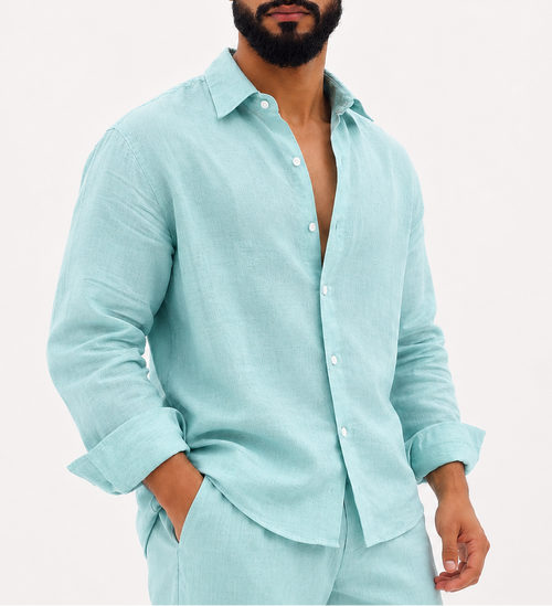 Pure Linen Long-Sleeve