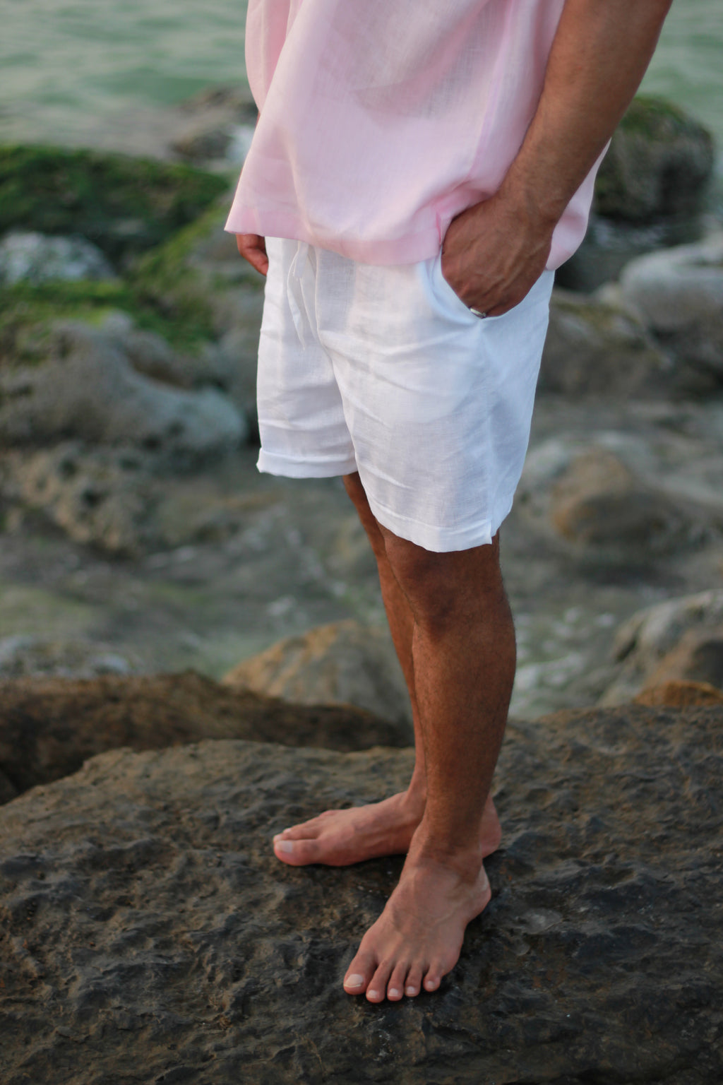 Pure Linen Shorts