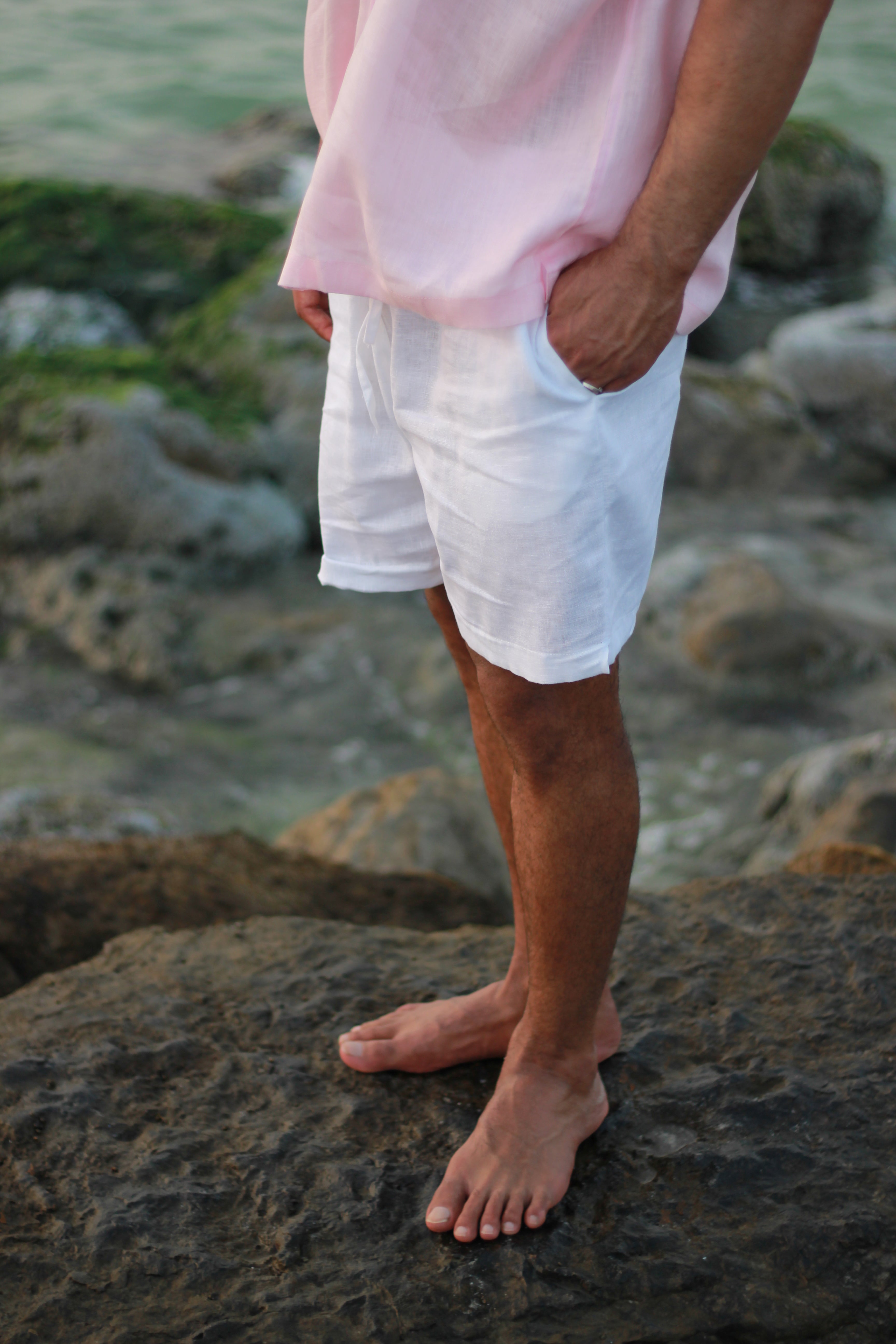 Pure Linen Shorts