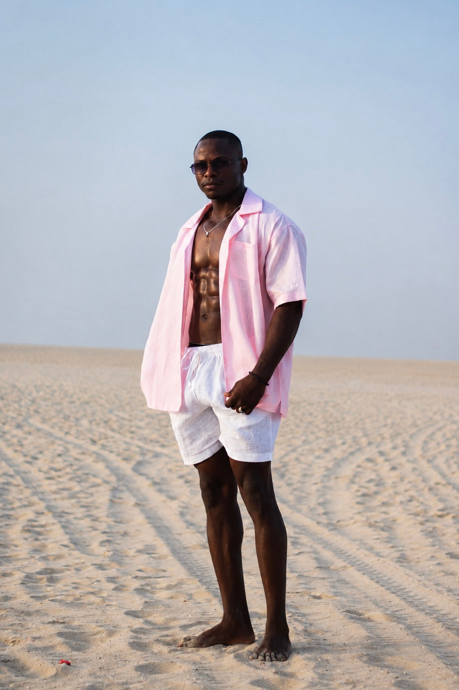 Pure Linen Short-Sleeve